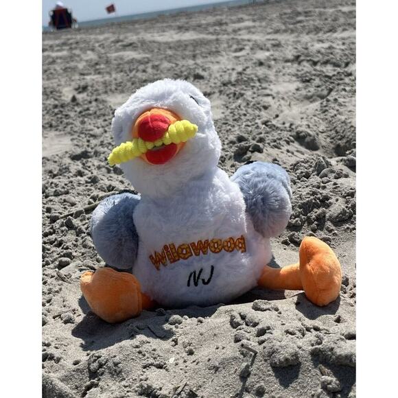 Wildwood Seagull Plush Toy Wildwood NJ NEW Sunny’s Brother Beach gift Christmas - Picture 3 of 11